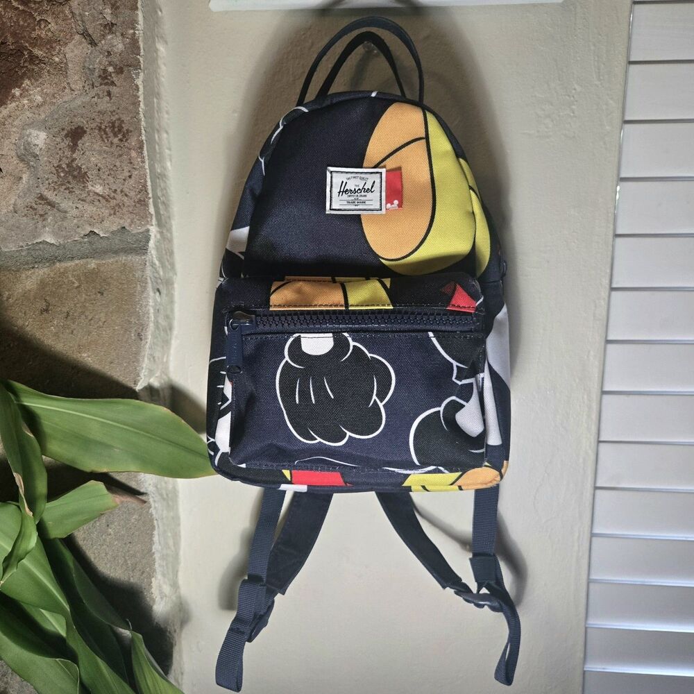 Herschel Supply Co Mickey Mouse Mini Nova 10.5" Backpack - Disney Vacation Bag